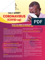 COVID-19 Fact Sheet