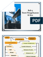 Bab 5 Teori Pengeluaran & Kos
