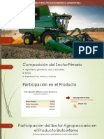 Estructura y política económica argentina: Sector primario y agropecuario