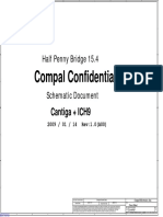 Comprehensive schematic document for Compal Electronics custom laptop motherboard