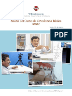 Sílabo Curso de Ortodoncia Básica MBT 2020