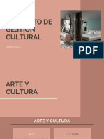 Proyecto de Gestión Cultural