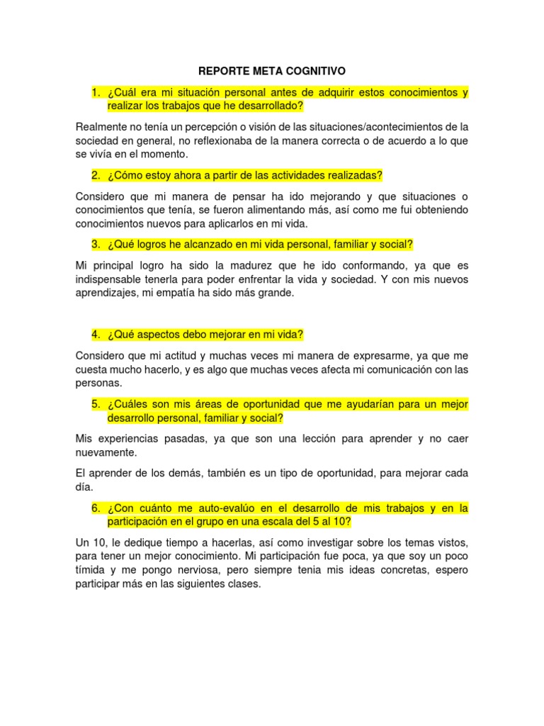 Actividad 6 ZGMC | PDF | Crecimiento personal y profesional ...