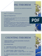 Counting Theorem and Probability