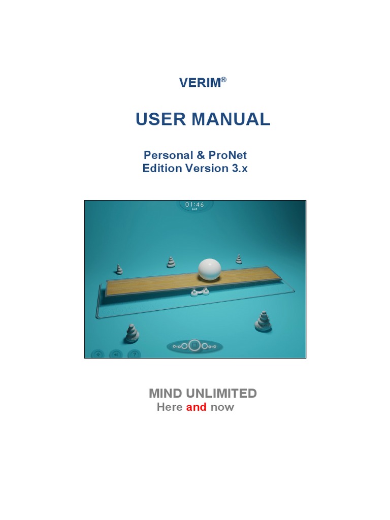 VERIM Manual v10 | PDF | Mind | Relaxation (Psychology)