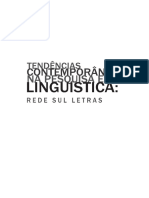 O Poder Está No Touch. Tendências Contemporâneas Na Pesquisa em Linguística - Rede Sul Letras