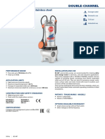 Double-Channel: Submersible Pumps in Stainless Steel