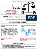 2.3A Competitive Markets & Supply