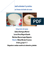 Practica de Queso Fresco Unidad 1