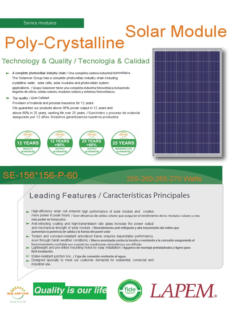 Solar Modules for Diverse Applications | PDF | Photovoltaics | Solar Panel