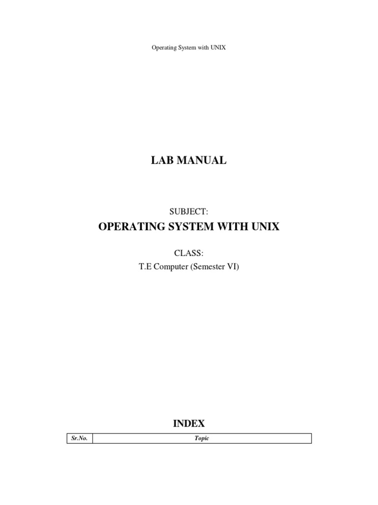 Lab Manual: Subject | PDF | Command Line Interface | Scheduling (Computing)