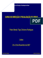 Curso de Direcção e Fiscalização de Obras