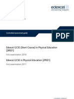 2009 GCSE PE Specifications