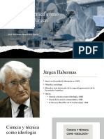 Ciencia y Técnica Como Ideología - Jürgen Habermas