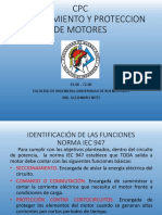 Clase COMANDO Y PROTECCION DE MOTORES