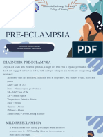 Mild Pre-Eclampsia: Ateneo de Zamboanga University College of Nursing