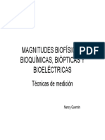 MAGNITUDES - BIOFÍSICAS - BIOQUÍMICAS - BIOPTICAS-quinta Clase