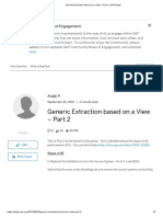 Generic Extraction Based On A View - Part 2 - SAP Blogs