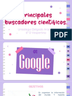 Principales Buscadores Científicos.