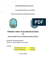 Primer Tarea Telecomunicaciones III Unac Fiee 2022n