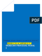 Pa2 Derecho Procesal Penal I