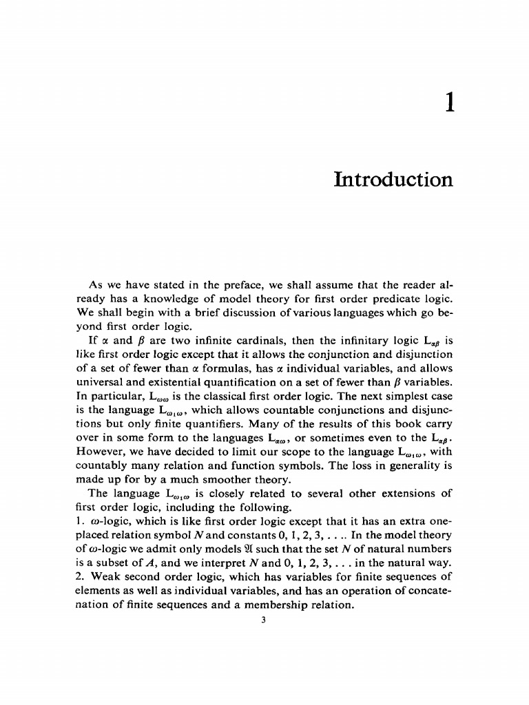 1 Introduction - 1971 - Studies in Logic and The Foundations of ...