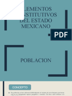 Elementos Constitutivos Del Estado Mexicano