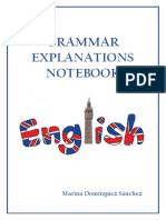 Grammar Explanations Notebook