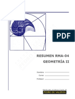 Resumen Geometría II