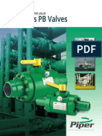 Series PB Valves: Oil States Piper Valve