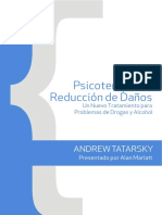 ANDREW TATARSKY - PSICOTERAPIA DE REDUCCIÓN DE DAÑOS