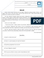 Interpretacao de Texto Balas 3 Ano e 4 Ano