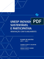 Plano de Gestão 2017-2021 da UNESP prioriza sustentabilidade e participação