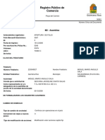 Registro Público de Comercio: M2 - Asamblea