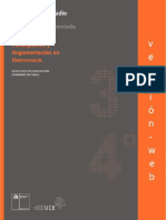 Programa de Estudio Participación y Argumentación en Democracia 3° o 4° medio