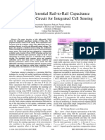 A Fully Differential Rail-to-Rail Capacitance Measurement Circuit For Integrated Cell Sensing