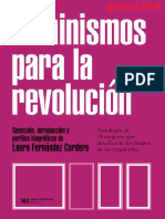 FERNÁNDEZ CORDERO, L. [Ed.] - Feminismos para la Revolución (Antología de 14 Mujeres que Desafiaron los Límites de las Izquierdas) {No SCAN} [por Ganz1912]