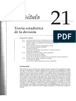 Teoria Estadistica de La Decision: Esquema Del Capitulo