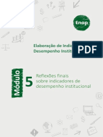 Indicadores de desempenho institucional