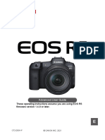 Canon R5 manual firmware v1.4 (1.4) PDF