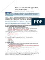 CCNA 1 v7 Modules 14 – 15 Exam Answers