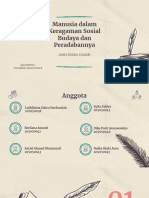 Manusia Dalam Keragaman Sosial Budaya Dan Peradabannya