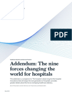 Addendum The Nine Forces Changing The World For Hospitals
