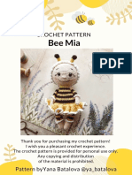 Bee Mia: Crochet Pattern