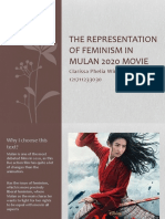 The Representation of Feminism in Mulan 2020 Movie: Clarissa Phelia Winona 121711233030
