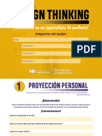 Plantilla Design Thinking F