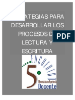 Estrategias Para Desarrollar Procesos de Lectura