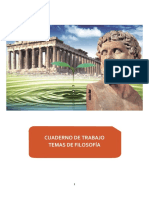 Cuaderno de Trabajo Temas de Filosofía 2022