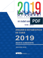 Anuario Estadístico de Cuba 2019 - Capítulo 2: Medio Ambiente