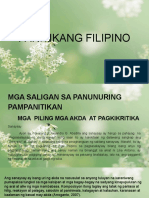 Panitikang Filipino 2